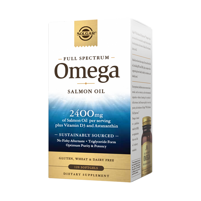 Full Spectrum Omega Salmon Oil Softgels
