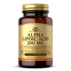 Alpha Lipoic Acid 200 mg Vegetable Capsules