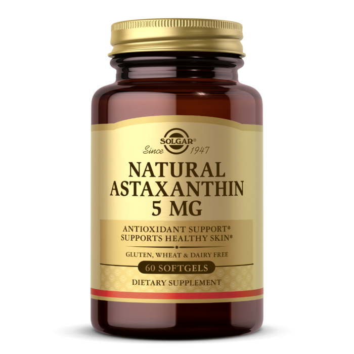 Natural Astaxanthin 5 mg Softgels