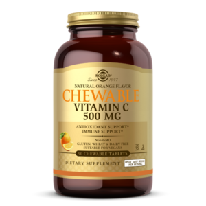 Vitamin C 500 mg Chewable Tablets - Orange Flavor