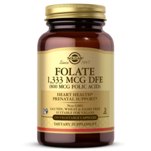 Folate 1,333 MCG DFE (800 MCG FOLIC ACID) Vegetable Capsules