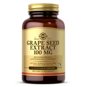 Grape Seed Extract 100 mg Vegetable Capsules