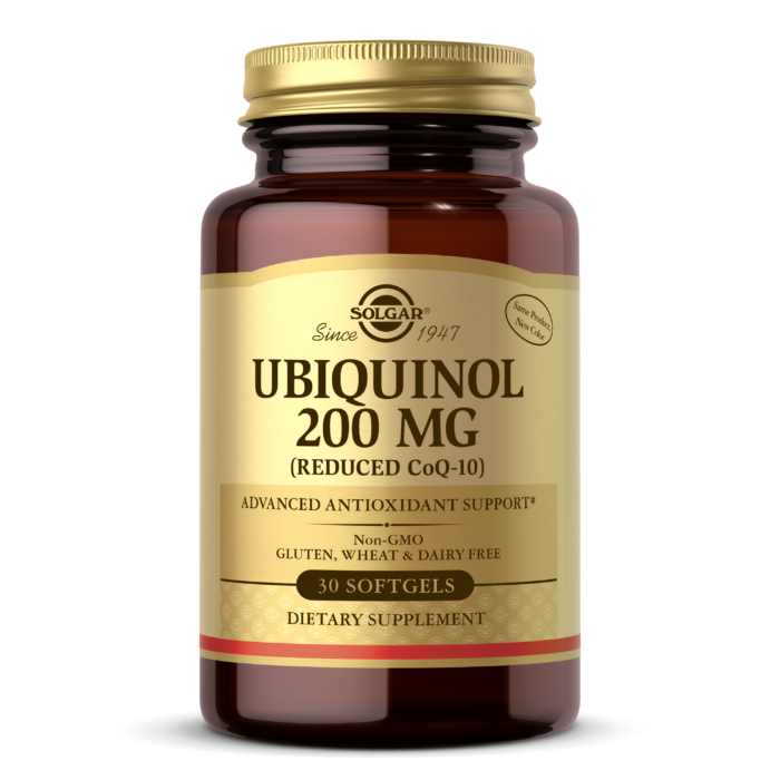 Ubiquinol 200 mg (Reduced CoQ-10) Softgels