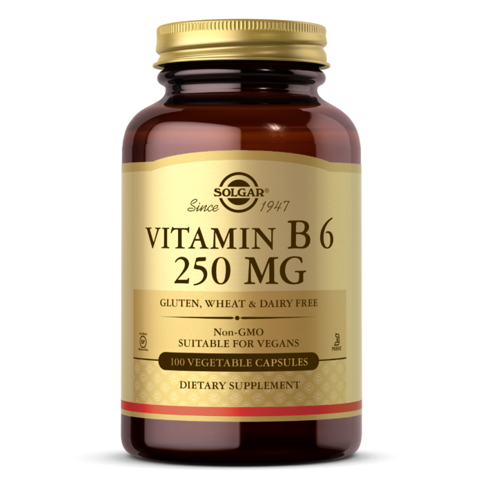 Vitamin B6 250 mg Vegetable Capsules