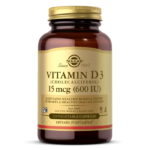 Vitamin D3 (Cholecalciferol) 15 mcg (600 IU) Vegetable Capsules