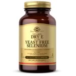 Dry Vitamin E with Yeast-Free Selenium Vegetable Capsules