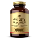 Vitamin E 670 MG (1000 IU) Mixed Softgels (d-Alpha Tocopherol & Mixed Tocopherols)