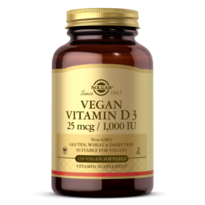 Vegan  Vitamin D3 25 mcg (1000 IU)