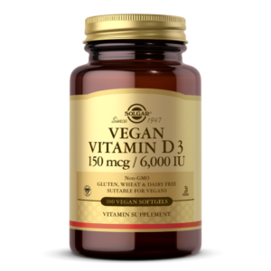 Vegan  Vitamin D3 150 mcg (6000 IU)