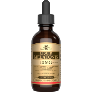 Liquid Melatonin 10 mg - Natural Black Cherry Flavor